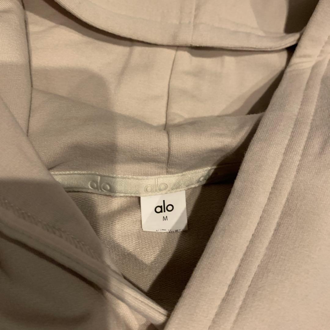 アローヨガ　Double Take Hoodie Bone Ｍ