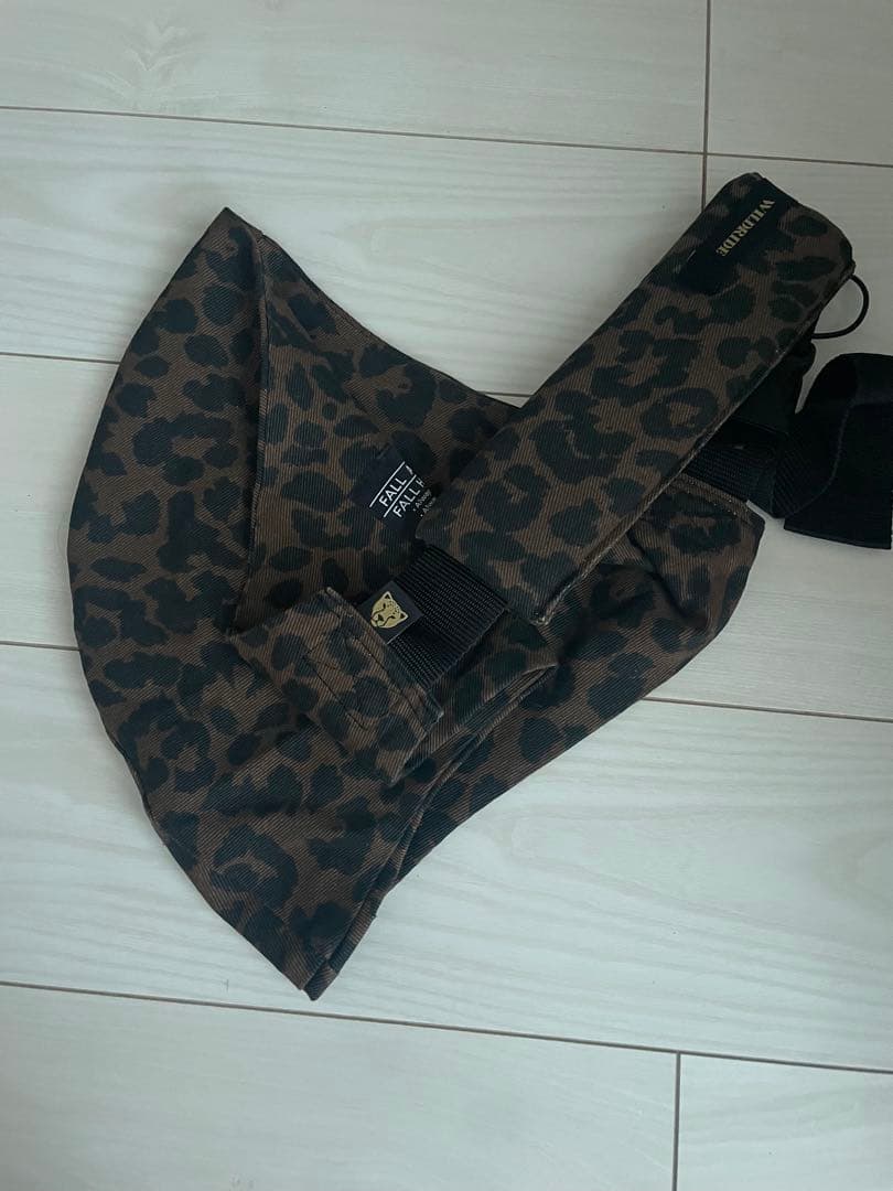 WILDRIDE ワイルドライド　ヒョウ柄 抱っこ紐