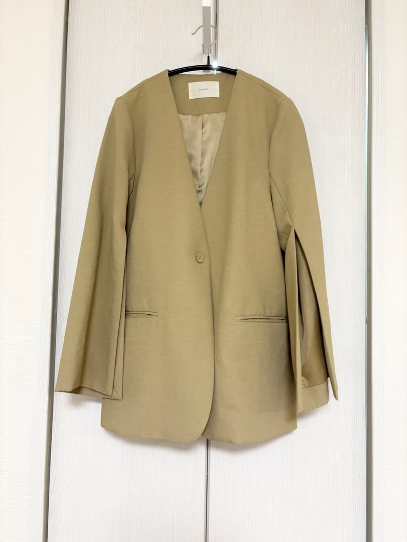 【louren】slit sleeve jacket