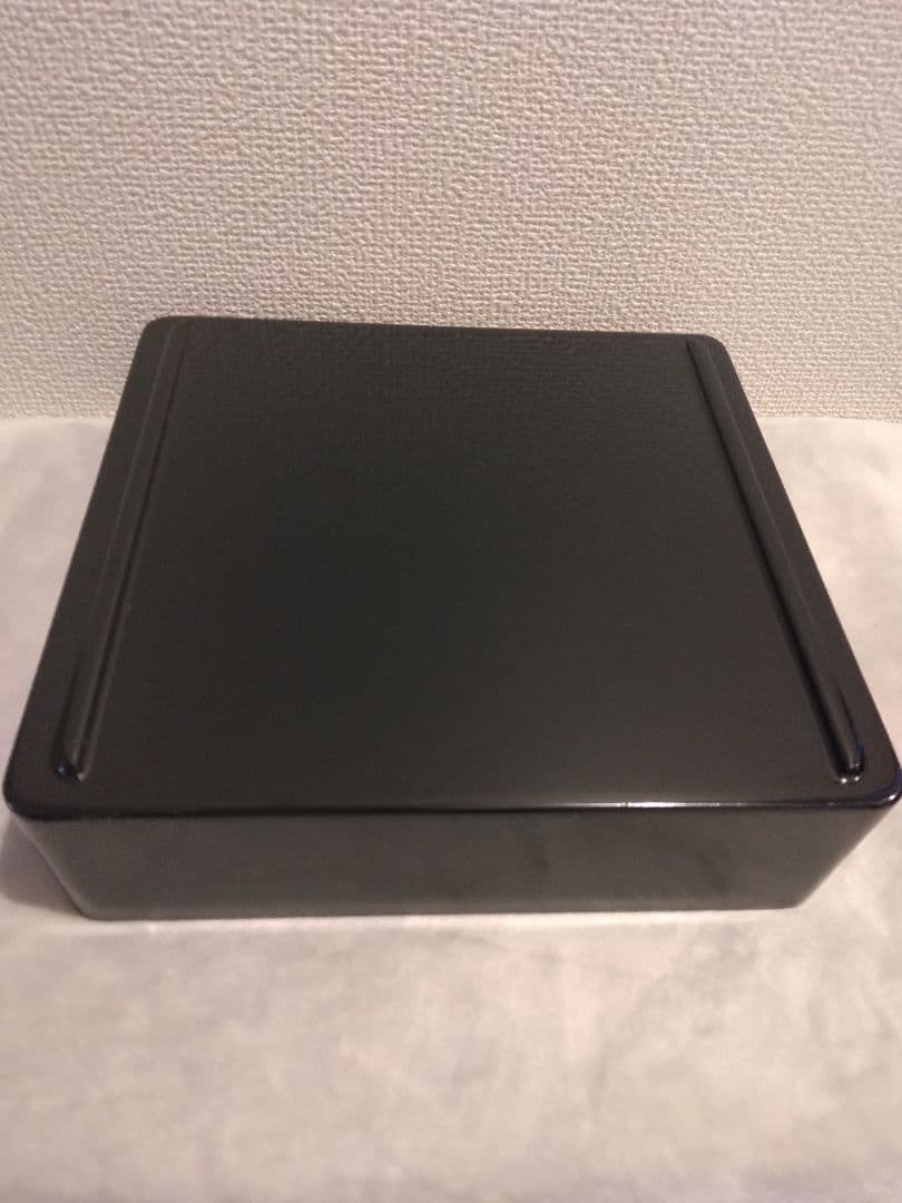 重箱 本漆塗 七寸三段重 沈金若松