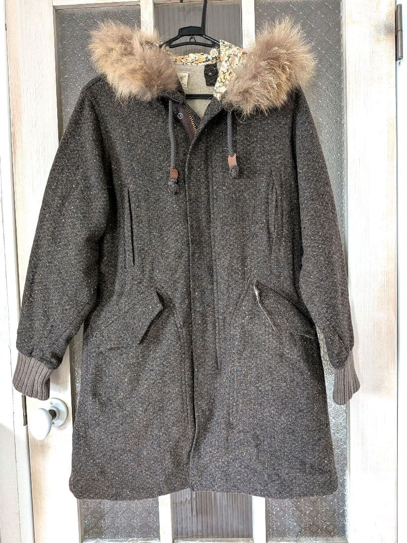 ハグオーワー 　モッズコートライナー付 リバティ CLOTH＆CROSS