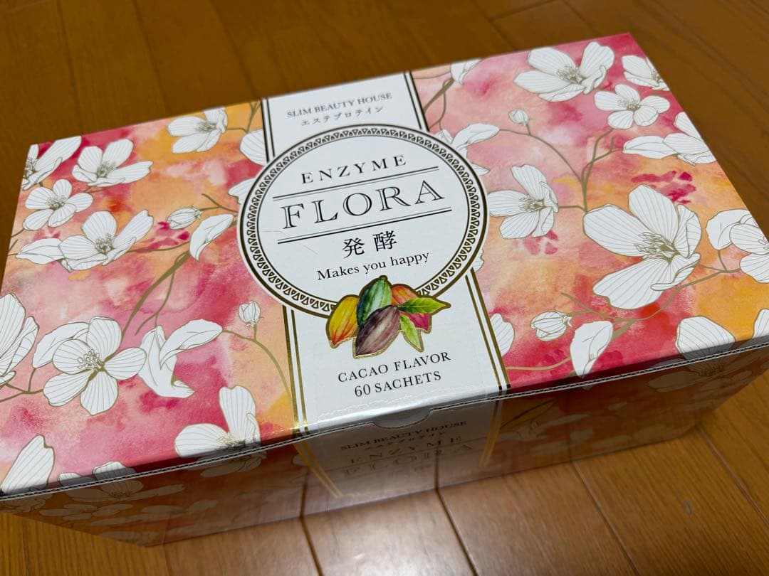 【新品未開封】ENZYME FLORA カカオフレーバー 60包