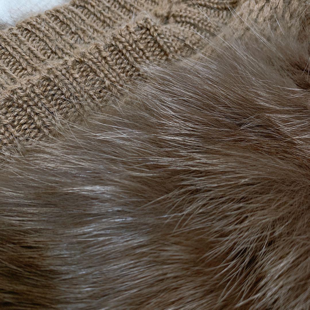 【美品✨】定価70,000円❤️ダブルスタンダードクロージング✨リアルファーベスト