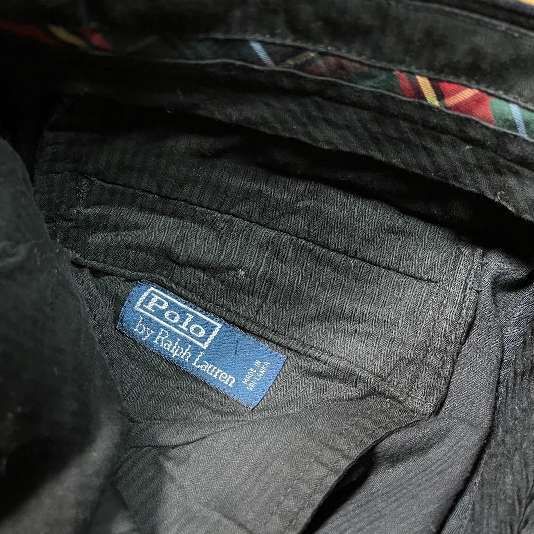 ラルフローレン　ブラック　コーデュロイパンツ　33×34