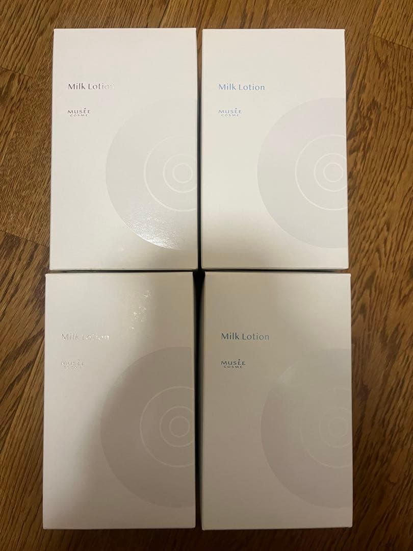 ミュゼ　ミルクローション　4本セット