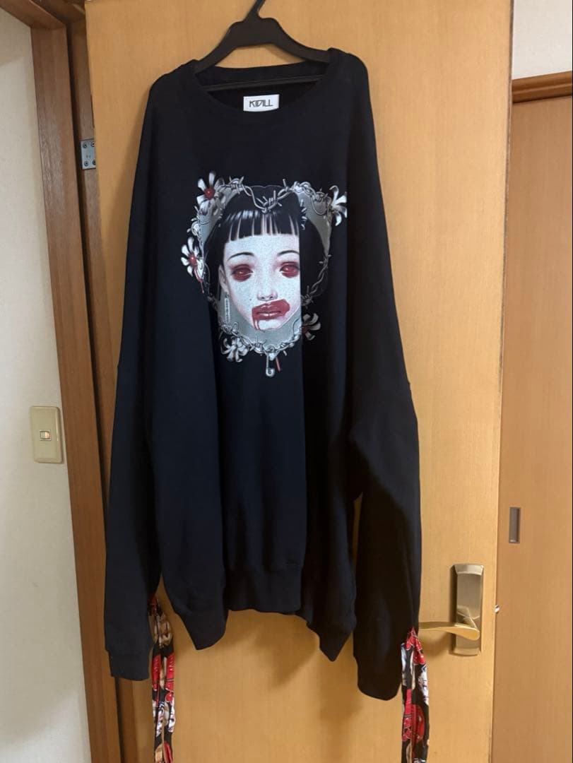 KIDILL キディルオーバーサイズ スウェット トレヴァーブラウン