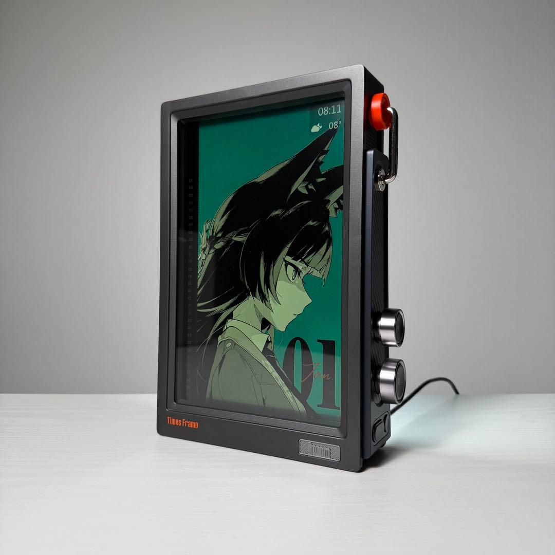 Divoom Times Frame デジタルディスプレイ ブラック