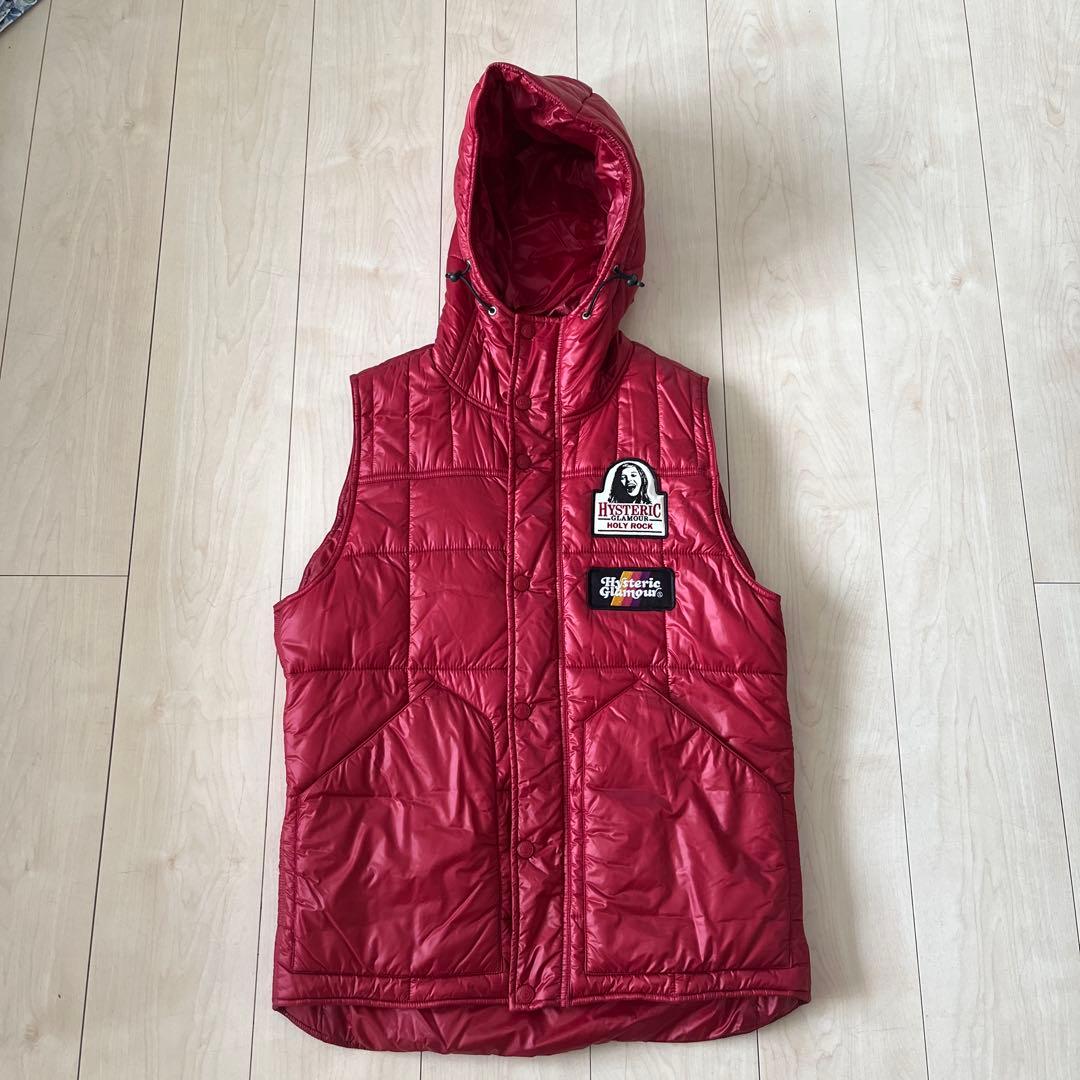 ヒステリックグラマー　ダウンベスト　プリマロフト　Lサイズ　美品