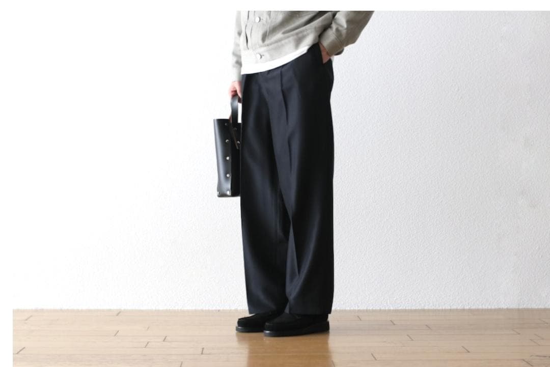 SEVEN BY SEVEN タックトラウザーズ（スラックス）新品未使用