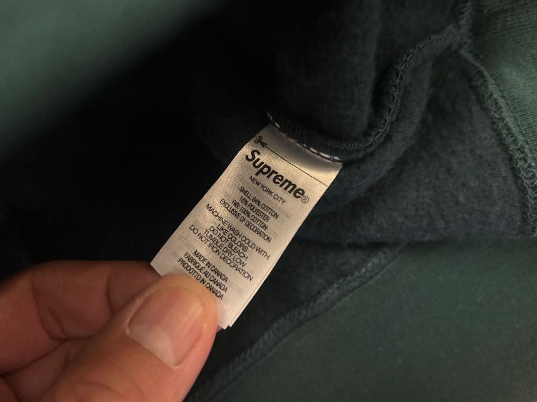 トップス Supreme 22FW Box Logo Crewneck green XL