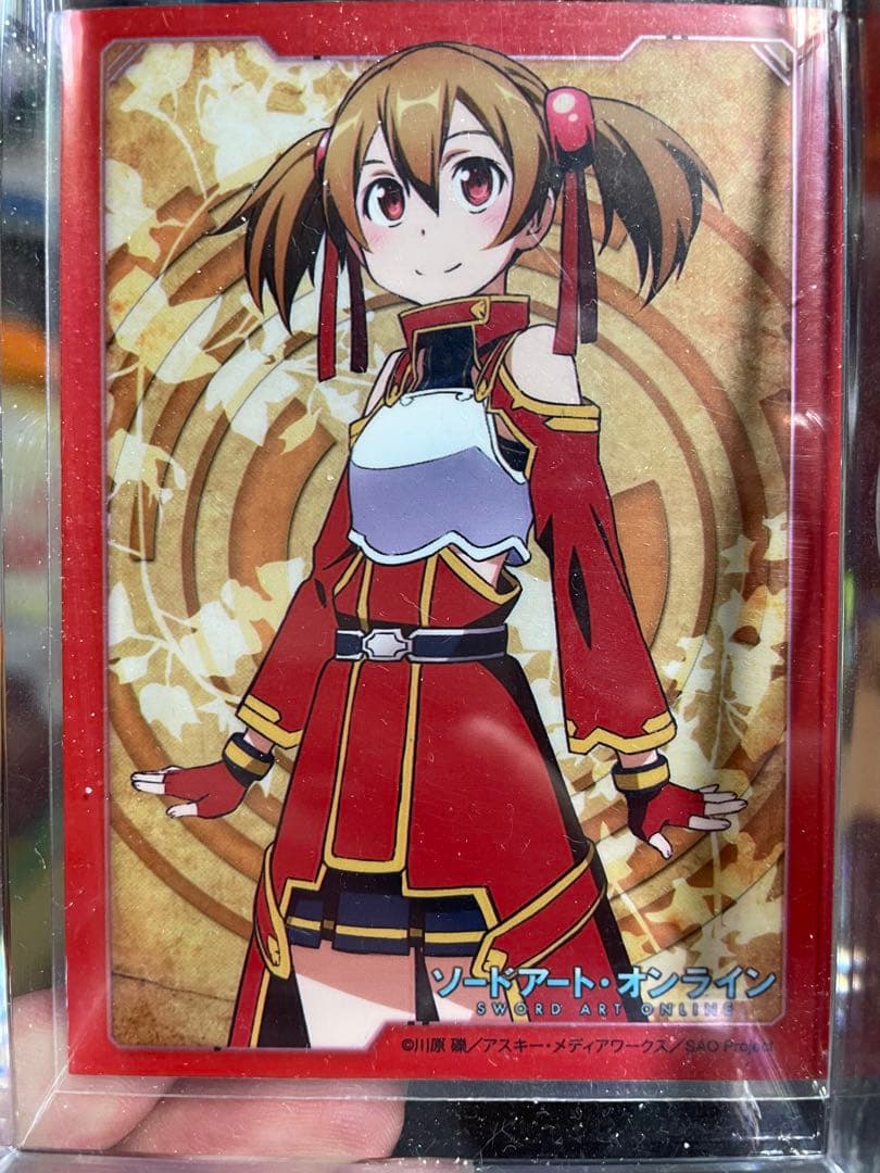 ヴァイスシュヴァルツシリカSP日高里菜サイン　ソードアートオンラインSAO引退品