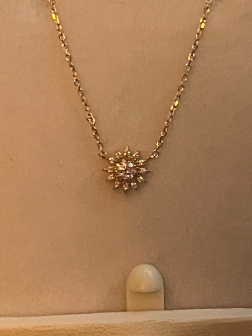 STAR JEWELRY SUNBURST K18YG/Pt950ダイヤモンド