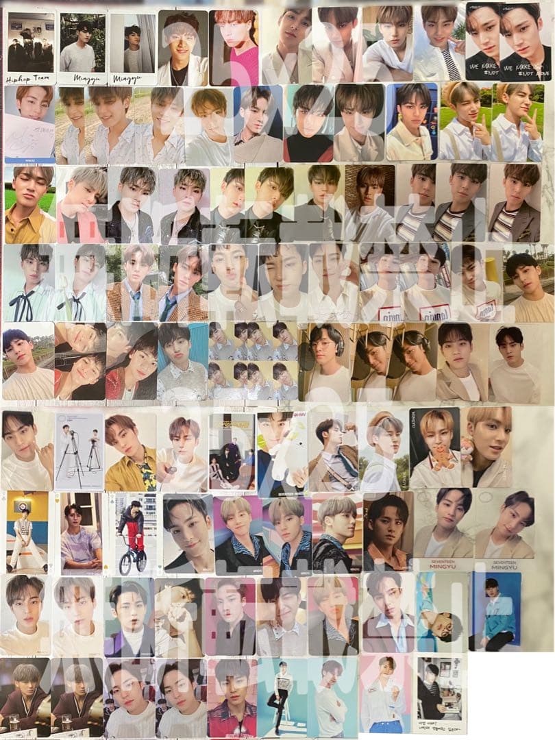 SEVENTEEN セブチ 公式 グッズ アルバム 特典 トレカ ミンギュ