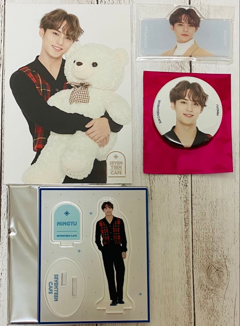 SEVENTEEN セブチ 公式 グッズ アルバム 特典 トレカ ミンギュ