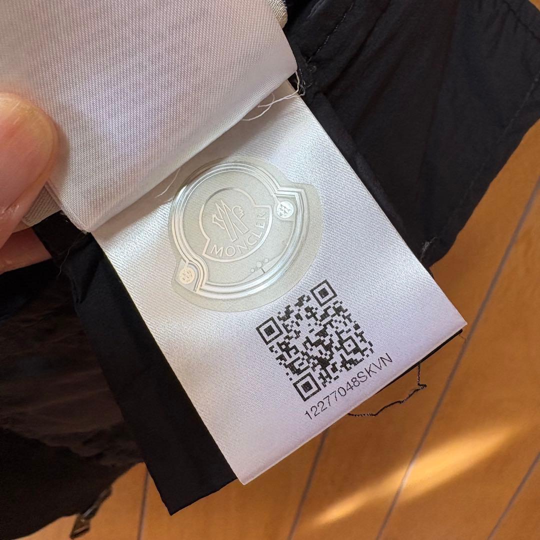 【美品】MONCLER モンクレール ニット切替ダウンジップアップベスト