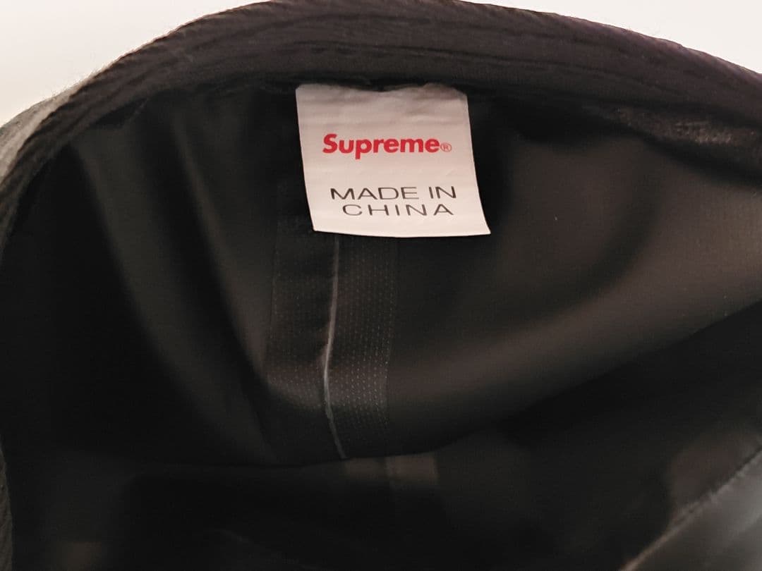 美品　Supreme　GORE-TEX　S Logo　6-Panel　ブラック