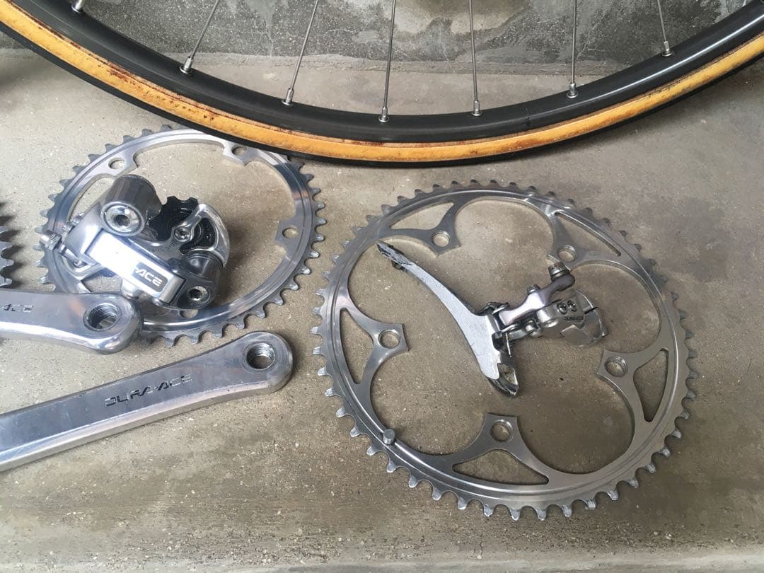 完成車より2月5日取り外しのシマノ　DURA-ACE　7400　セット