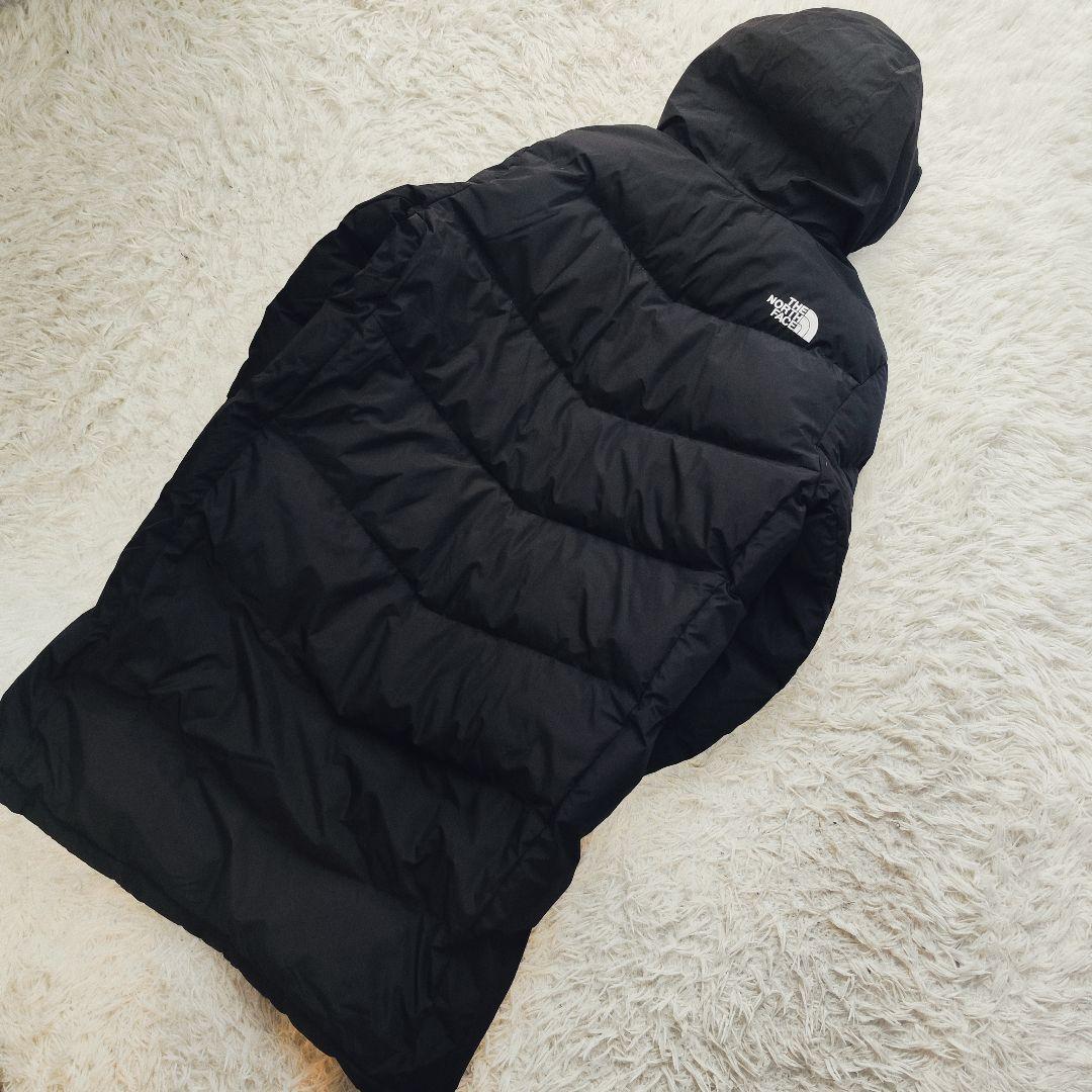 【希少2XL】ノースフェイス★ダウンコート ボックスロゴ ダウン ロング