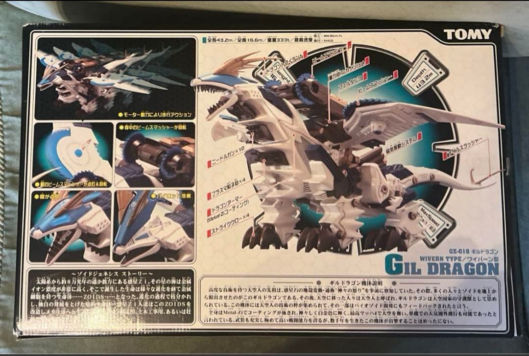 ゾイドジェネシス　ギルドラゴン　未組立品