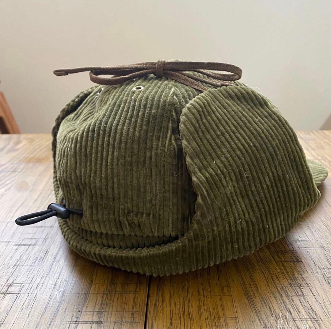 Sillage コーデュロイフライトキャップ