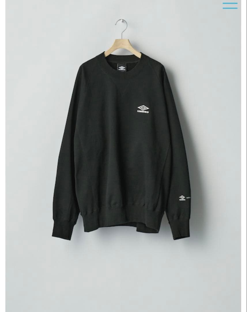 ssstein × UMBROアンブロ スウェット ブラック Mサイズ