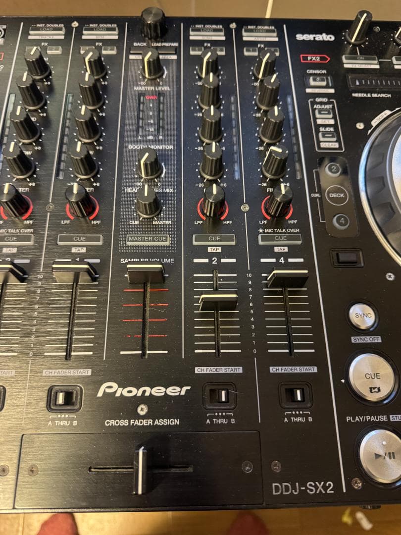 Pioneer DDJ-SX2 デジタルDJコントローラー 電源ケーブル無し