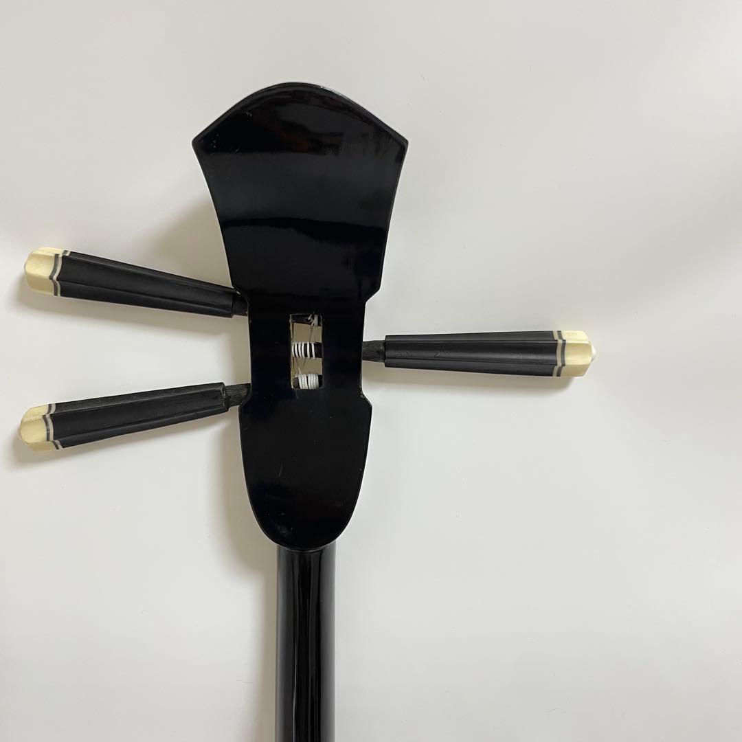 沖縄三線　三線　ハードケース付き　合皮　人工皮　蛇柄　三味線