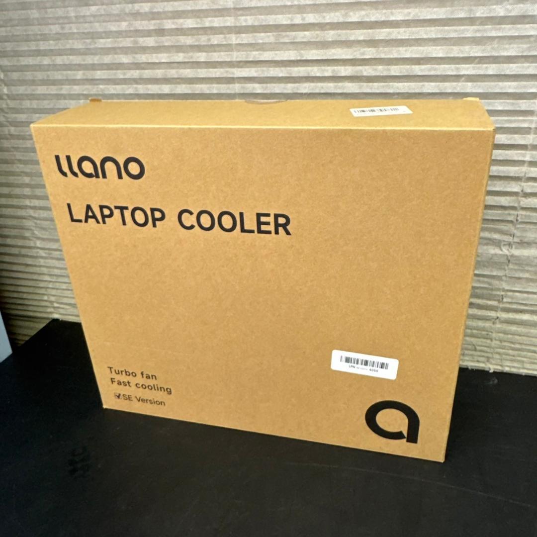 ☆未使用　LLANO　ノートパソコンクーラースタンド　V10BK　ラノ