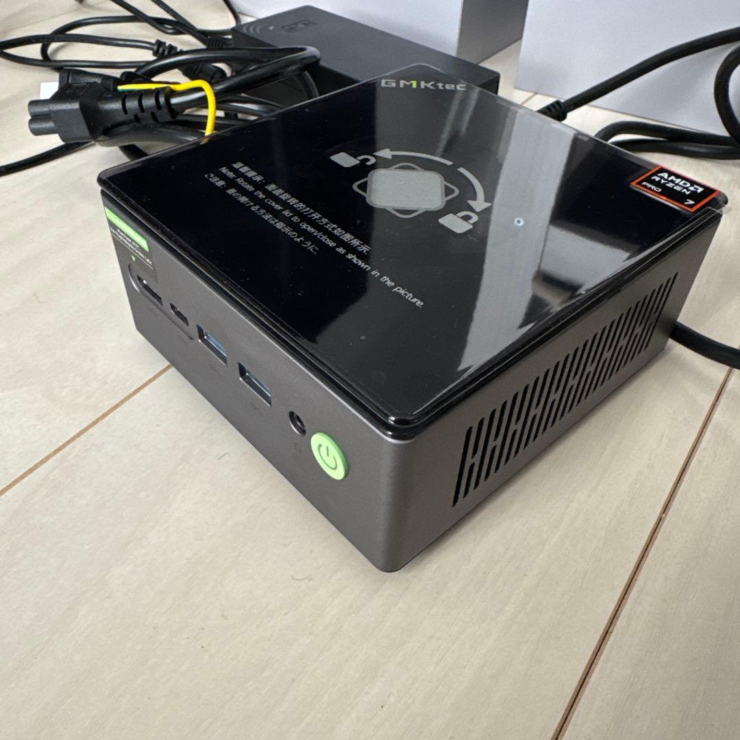 【1ヶ月使用】GMKtec M7 16+512GB Win11pro ryzen