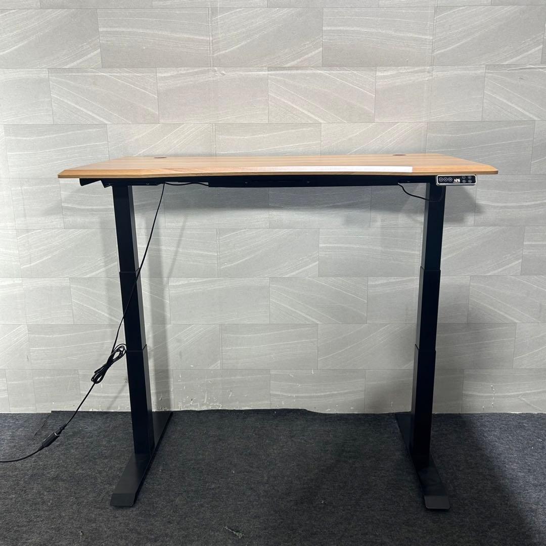 FlexiSpot 電動昇降 スタンディングデスク カーブ型天板付き d3798