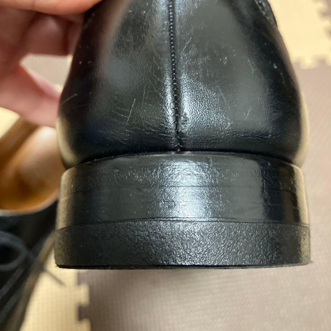 スコッチグレインウィングチップ ブラック