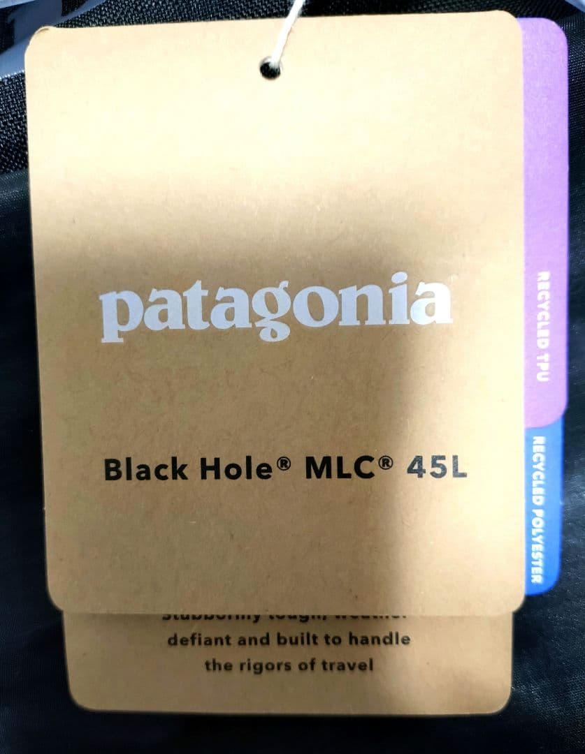 新品 未使用パタゴニア patagonia ブラックホールMLC 45L