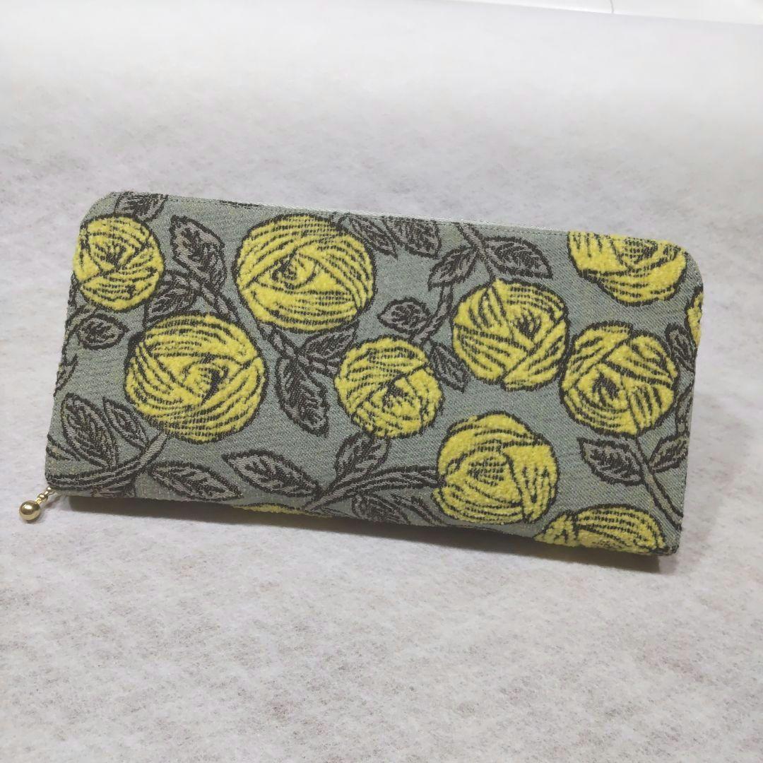 ミナペルホネン ∞ rosy ∞ ハンドメイド 長財布