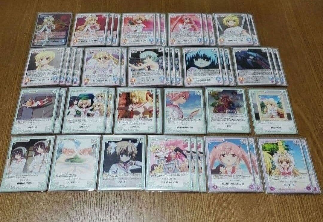 カオスTCG　緋弾のアリア　デッキ3つ　パーツ大量