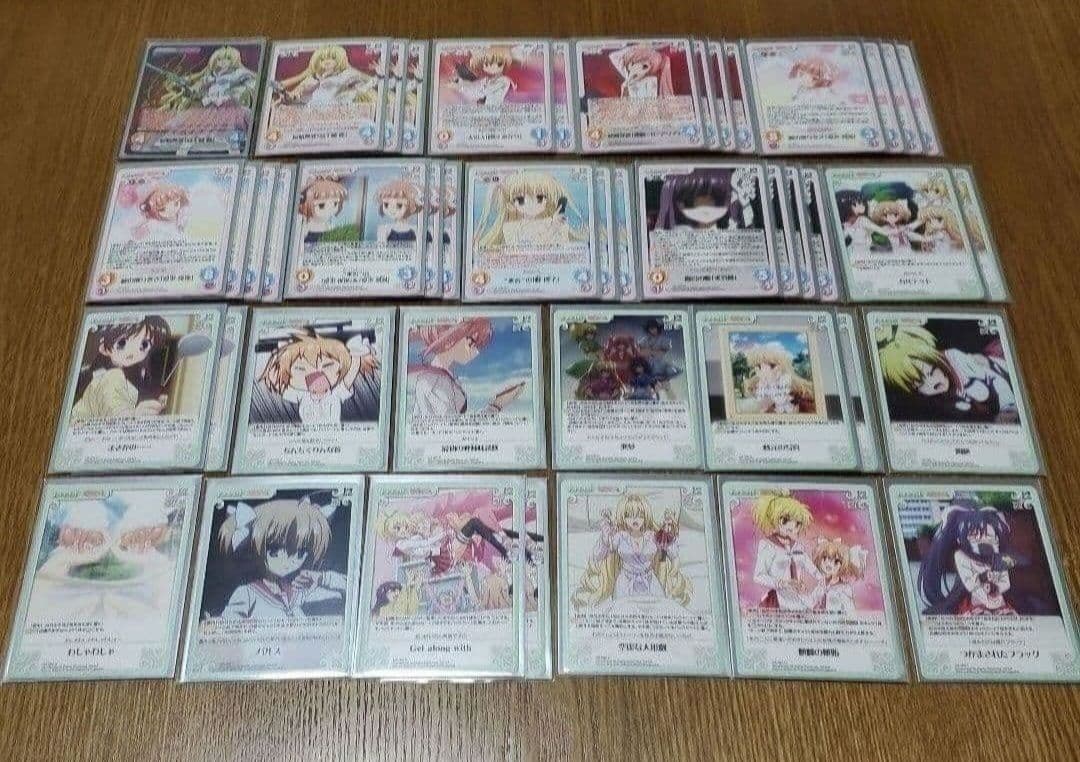 カオスTCG　緋弾のアリア　デッキ3つ　パーツ大量