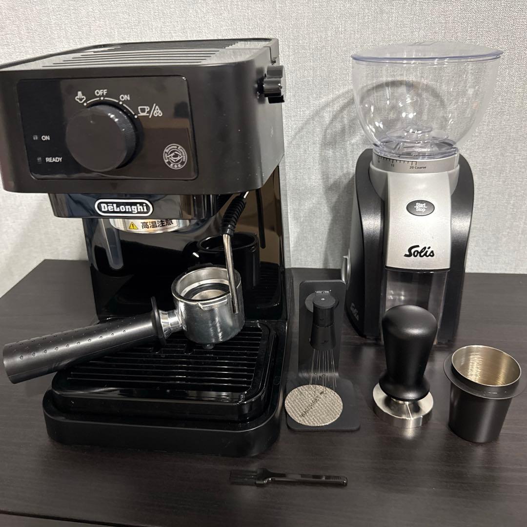 DeLonghi スティローザ　ソリス　グラインダー　その他エスプレッソ　セット