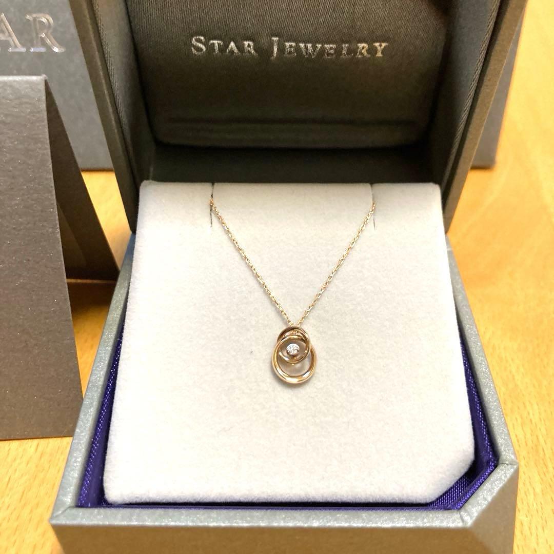 STAR JEWELRY ダイヤモンドネックレス