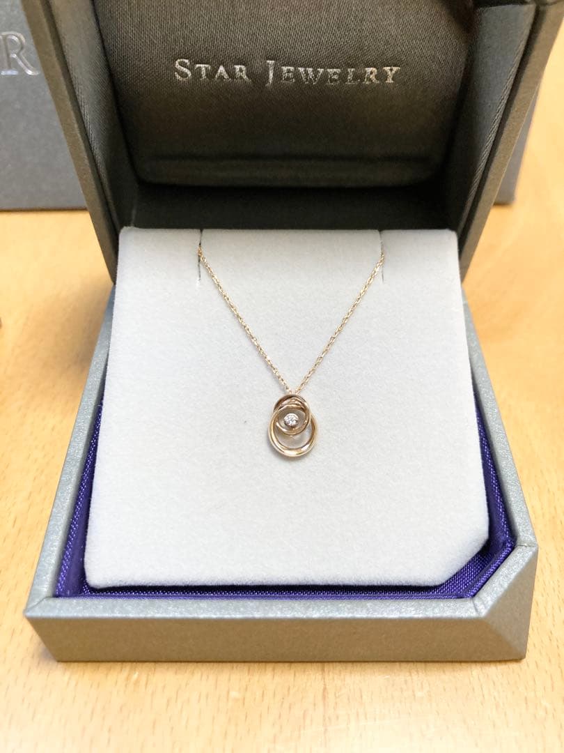 STAR JEWELRY ダイヤモンドネックレス