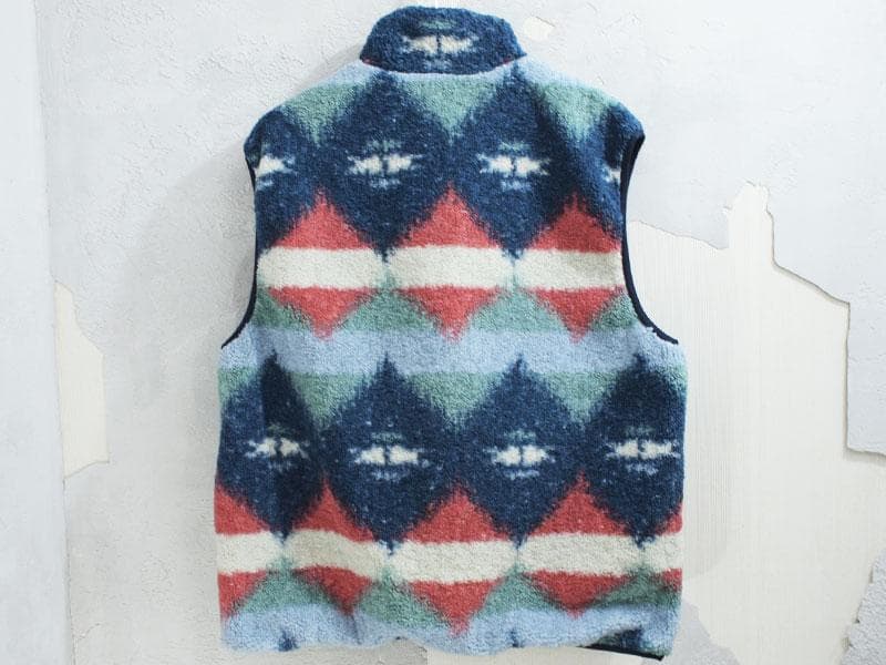 美品 L STANDARD CALIFORNIA リバーシブル フリース ベスト