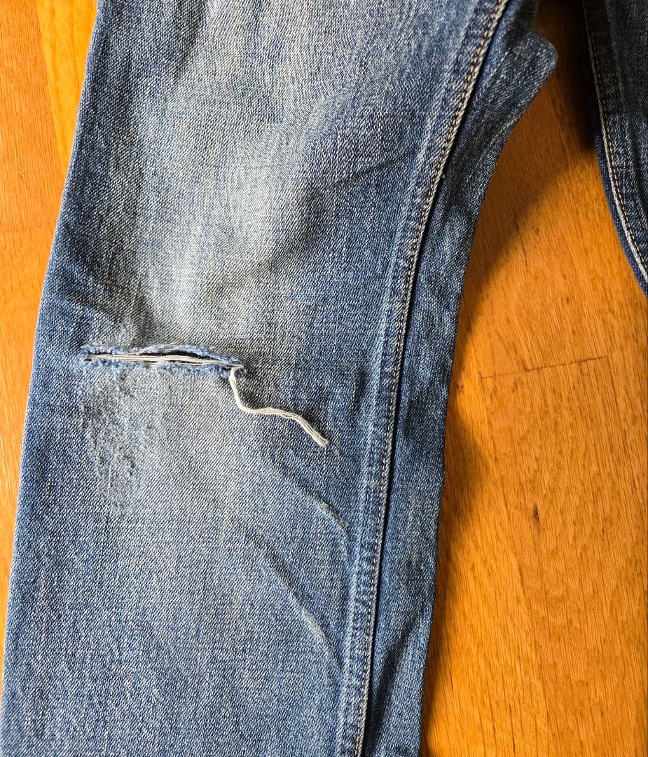 ナンバーナイン⭐07About期ダメージ加工デニム2本セット⭐宮下期ソロイスト