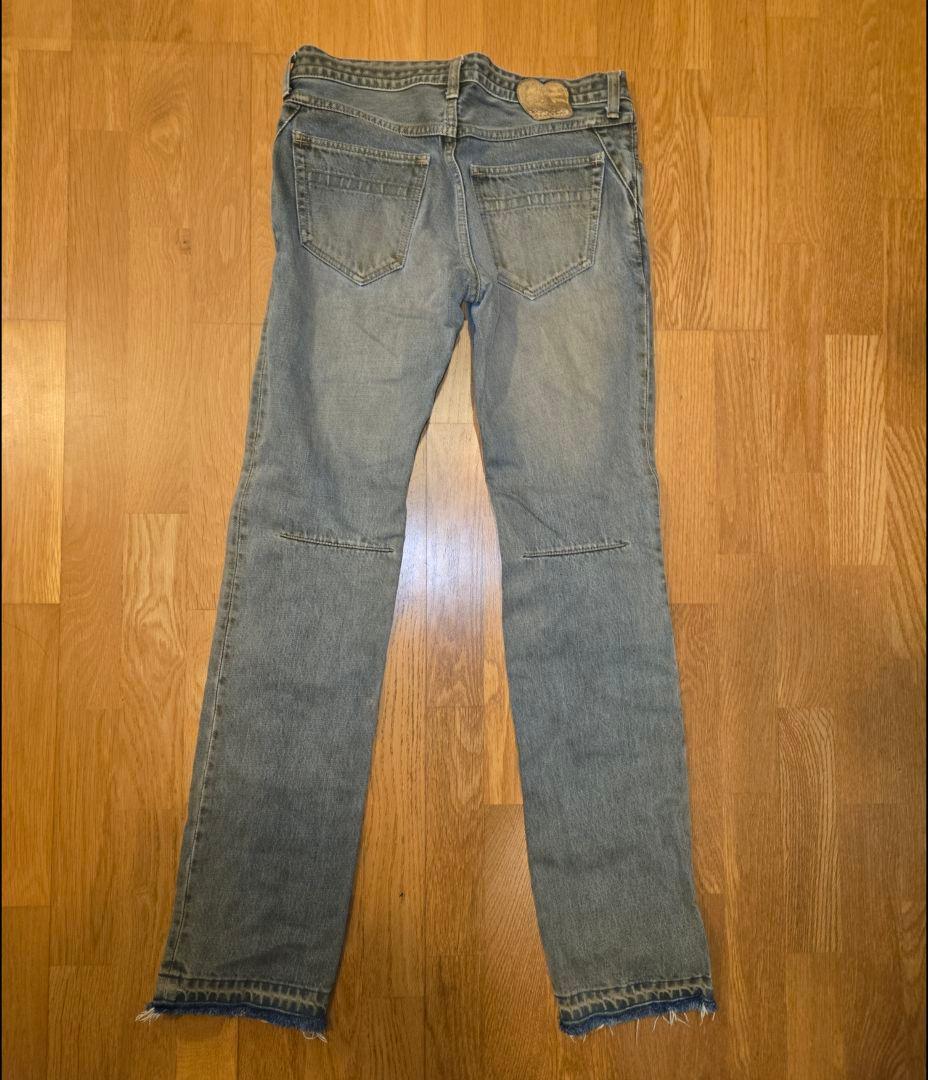 ナンバーナイン⭐07About期ダメージ加工デニム2本セット⭐宮下期ソロイスト