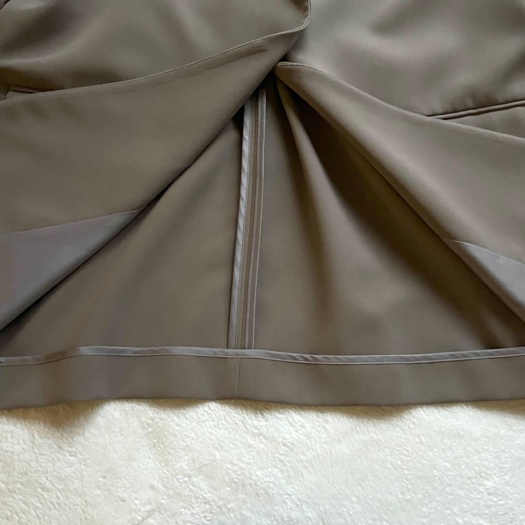 美品 NOBLE エステルソフトカルゼ セットアップ　ジャケット&パンツ