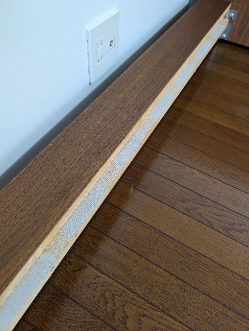 【美品】アクタスFBロータイプベッド フレームウォールナット クイーンサイズ