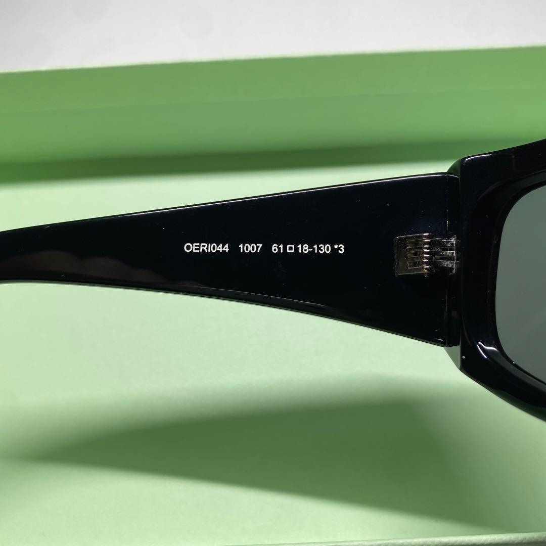 off-white サングラス　ブラック