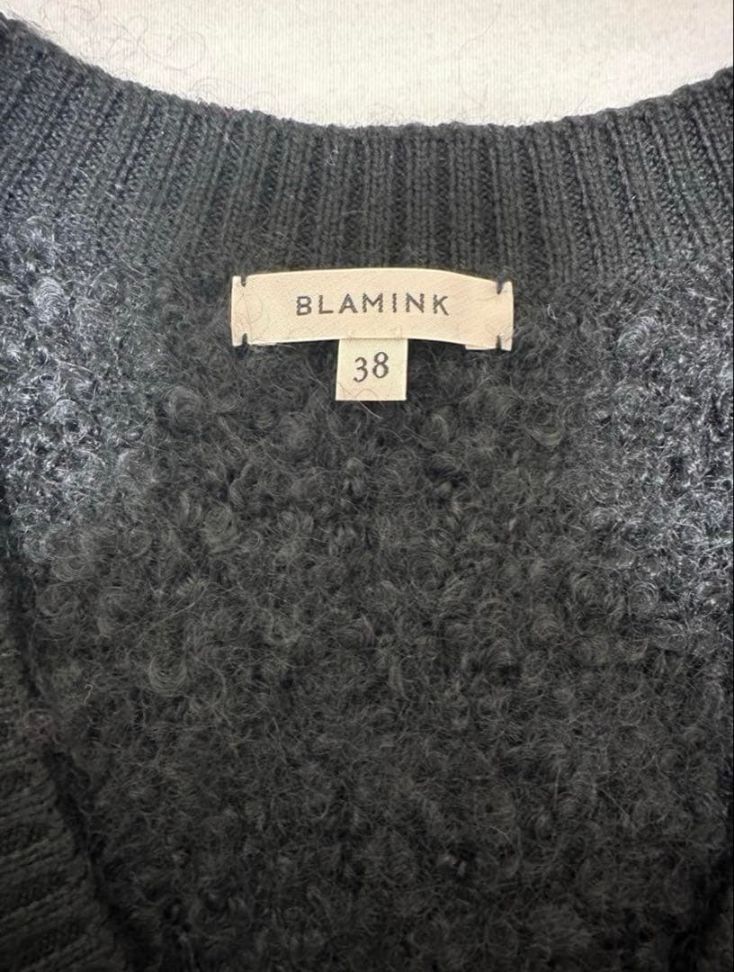 希少　BLAMINK ニットベスト　38 drawer lohen ジプソフィア