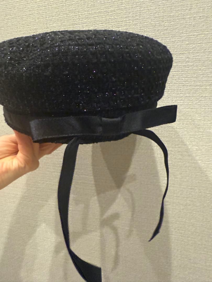 CHANEL ツィード　キャスケット