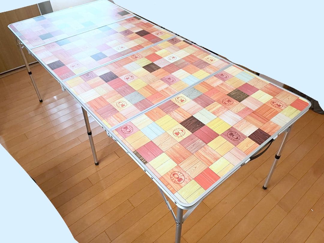 コールマン ナチュラルモザイク リビングテーブル 180