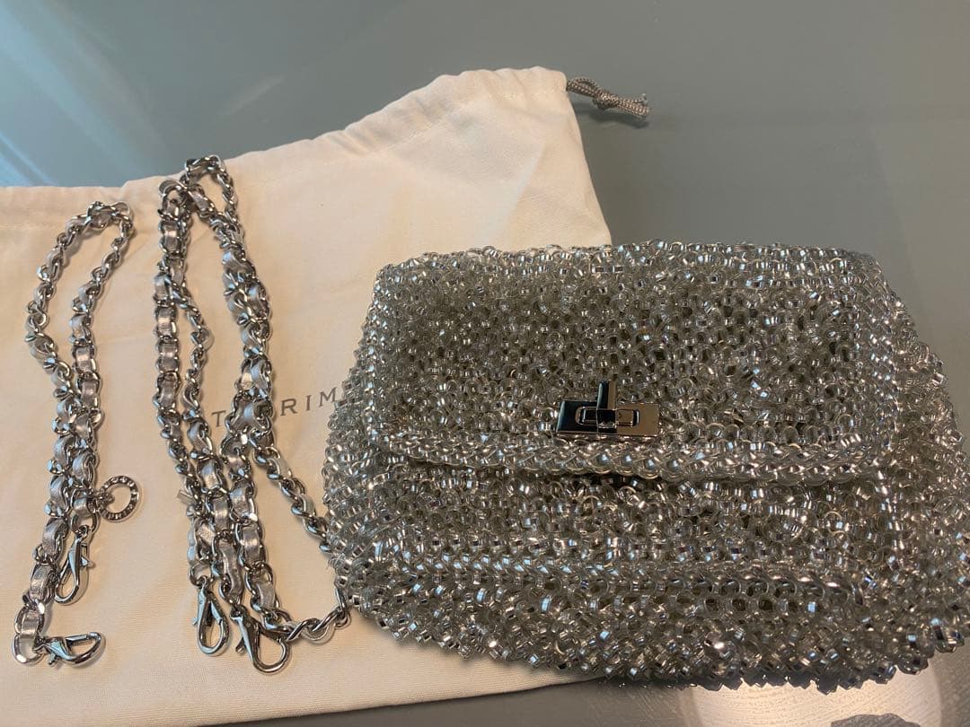 ANTEPRIMA 未使用✨保存袋、ギャランティカード有り ルケット　シルバー