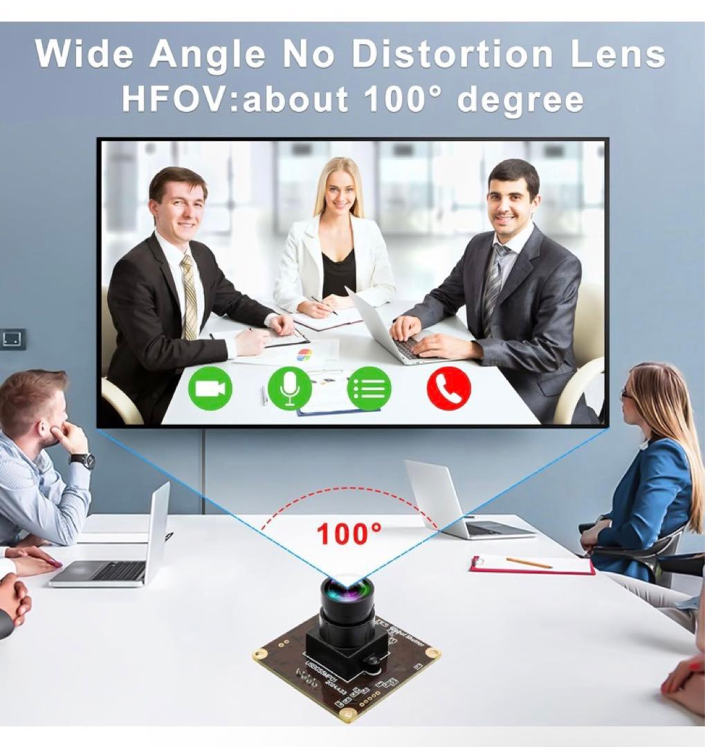 ELP USB カメラ グローバルシャッター 50fps 高速 USB 広角