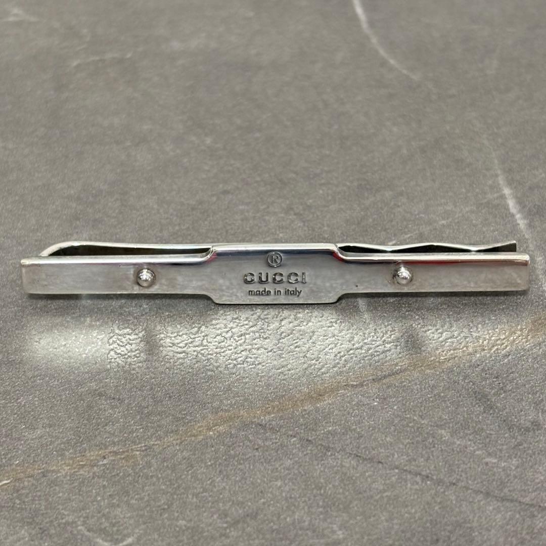 【最終価格です】GUCCI グッチ シルバー ネクタイピン